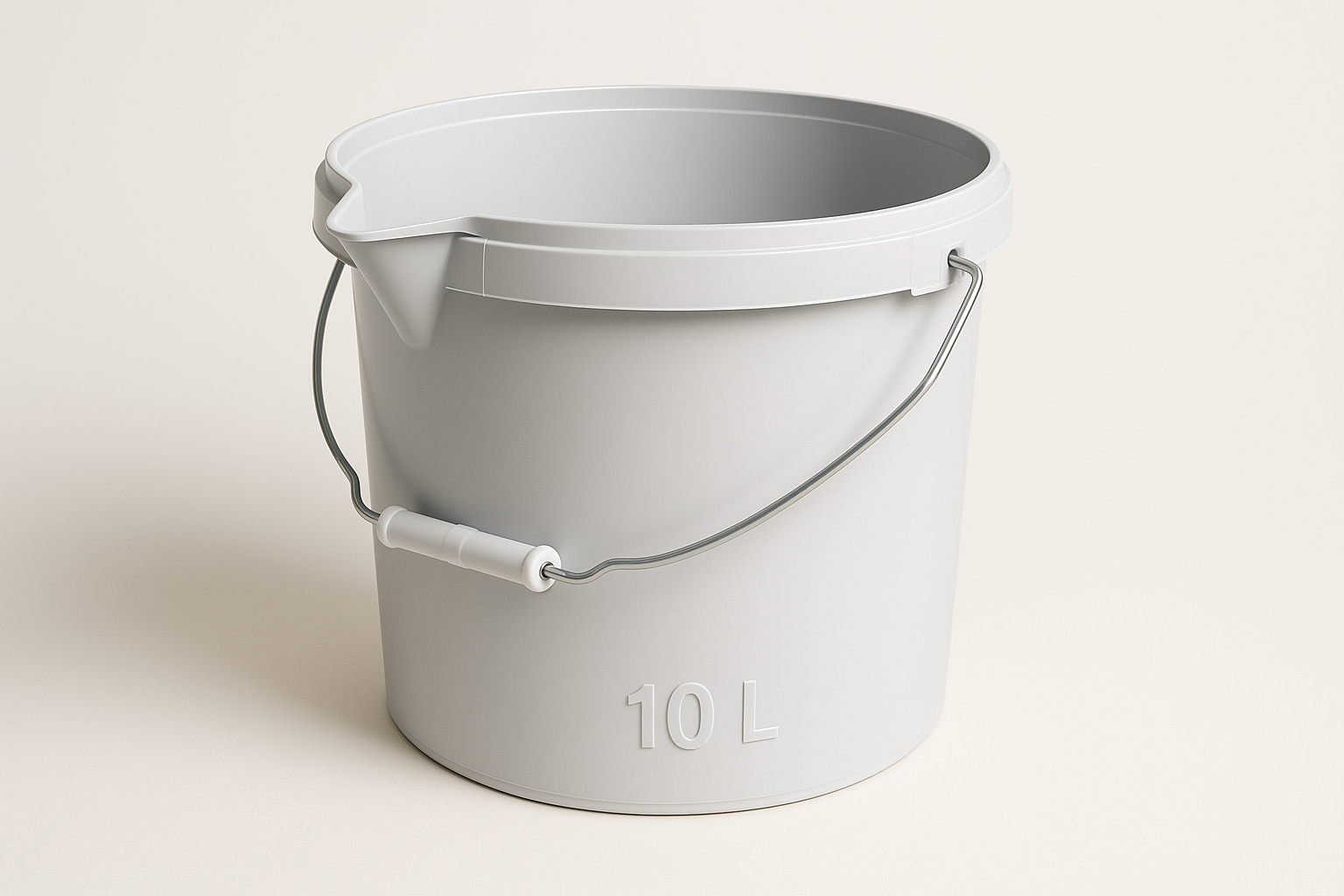 Seau 10 litres avec bec